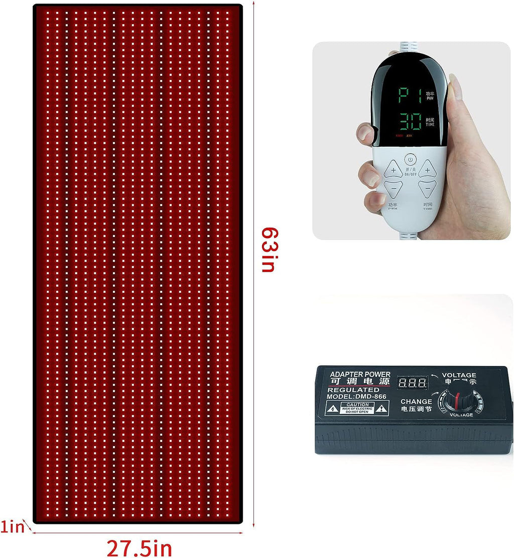 Trovaxe™ Full-Body Red Light Therapy Mat